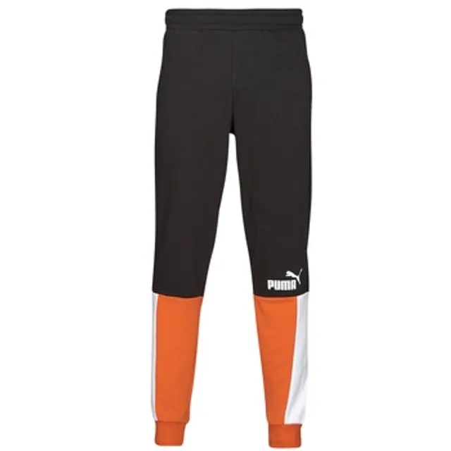 Puma  ESS+ BlOCK SWEATPANT TR  men's Sportswear in Black