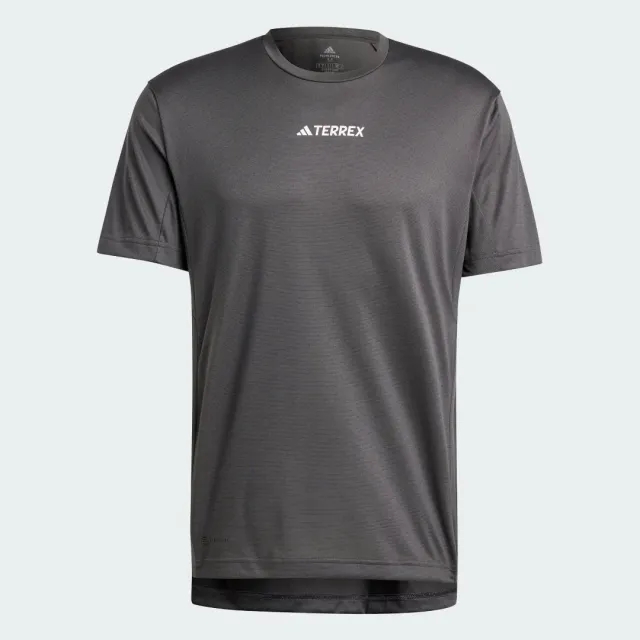 adidas  Multi T-Shirt  men's T shirt in Grey