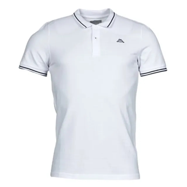 Kappa  EZIO  men's Polo shirt in White