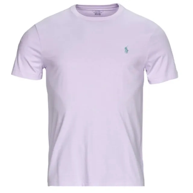 Polo Ralph Lauren  T-SHIRT AJUSTE EN COTON  men's T shirt in Purple