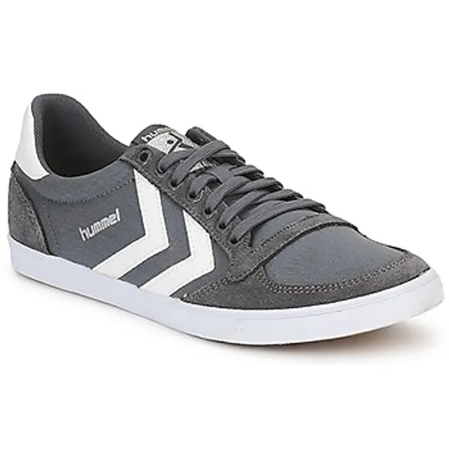 hummel  TEN STAR LOW CANVAS  women's Shoes (Trainers) in Grey