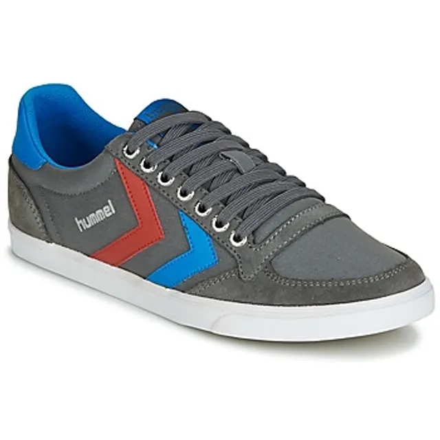 hummel  TEN STAR LOW CANVAS  women's Shoes (Trainers) in Grey