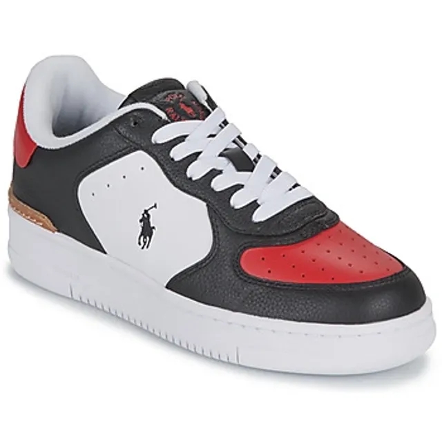 Polo Ralph Lauren  MASTERS CRT-SNEAKERS-LOW TOP LACE  women's Shoes (Trainers) in Multicolour