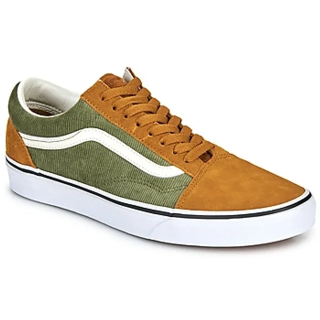 Vans  Old Skool  men's Shoes (Trainers) in Green