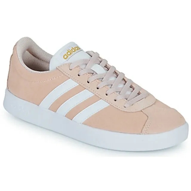 adidas  VL COURT 2.0  women's Shoes (Trainers) in Pink