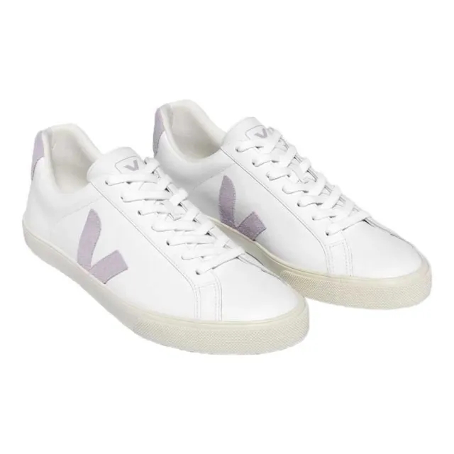 Veja Women's Esplar Logo-Appliquéd Leather and Suede Trainers