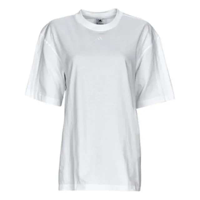 adidas  DANCE BF T  women's T shirt in White