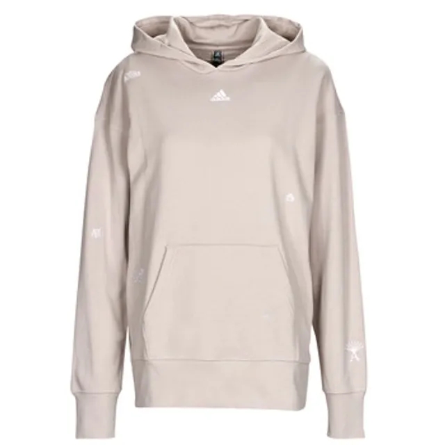 adidas  BLUV Q1 HD SWT  women's Sweatshirt in Beige