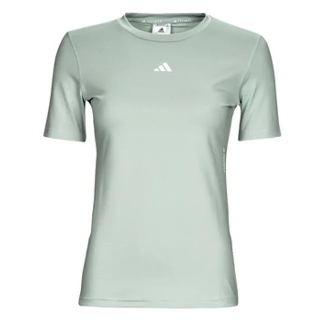 adidas  TF TRAIN T  women's T shirt in Grey