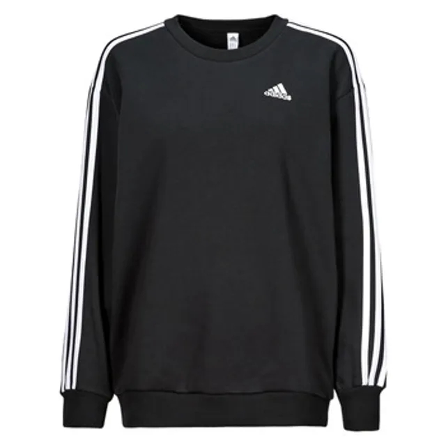 adidas  W 3S FL OS SWT  women's Sweatshirt in Black