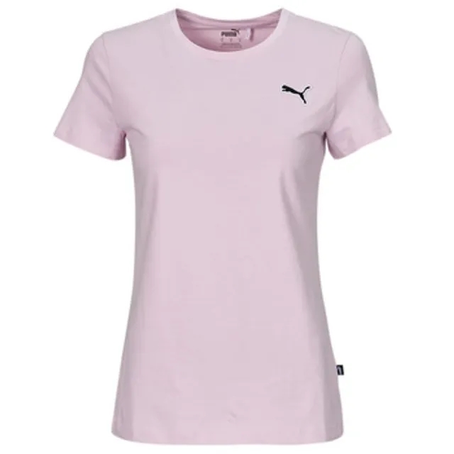 Puma  BETTER ESSENTIALS TEE  women's T shirt in Purple