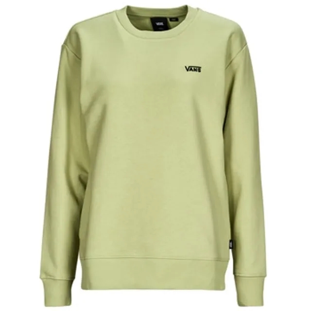 Vans  FLYING V BFF CREW EMEA  women's Sweatshirt in Green