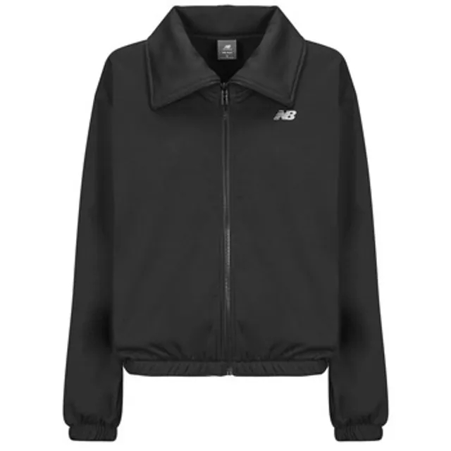 New Balance  FLEECE FULL ZIP  women's Fleece jacket in Black