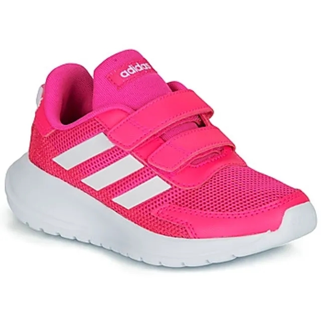 adidas  TENSAUR RUN C  girls's Children's Shoes (Trainers) in Pink