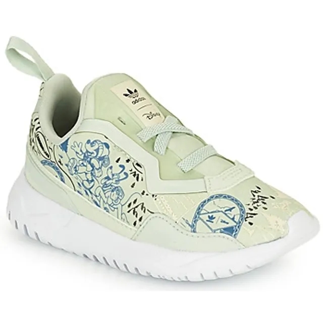 adidas  ORIGINALS FLEX EL I  girls's Children's Shoes (Trainers) in Green
