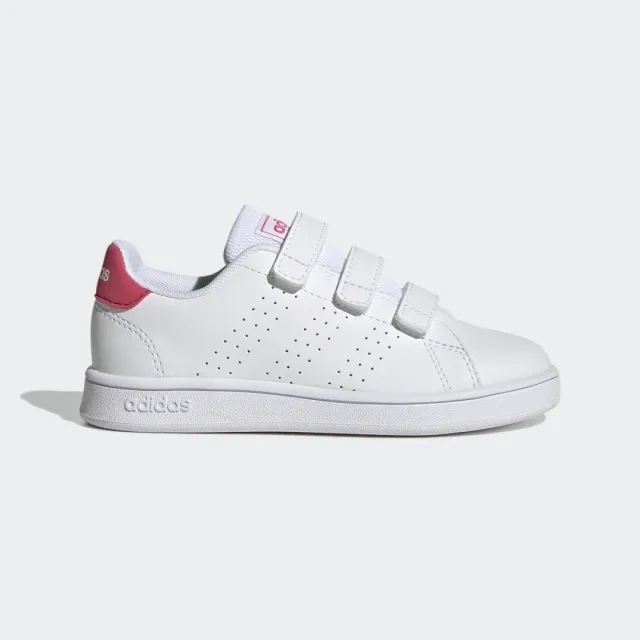adidas  ADVANTAGE CF C  girls's Children's Shoes (Trainers) in White