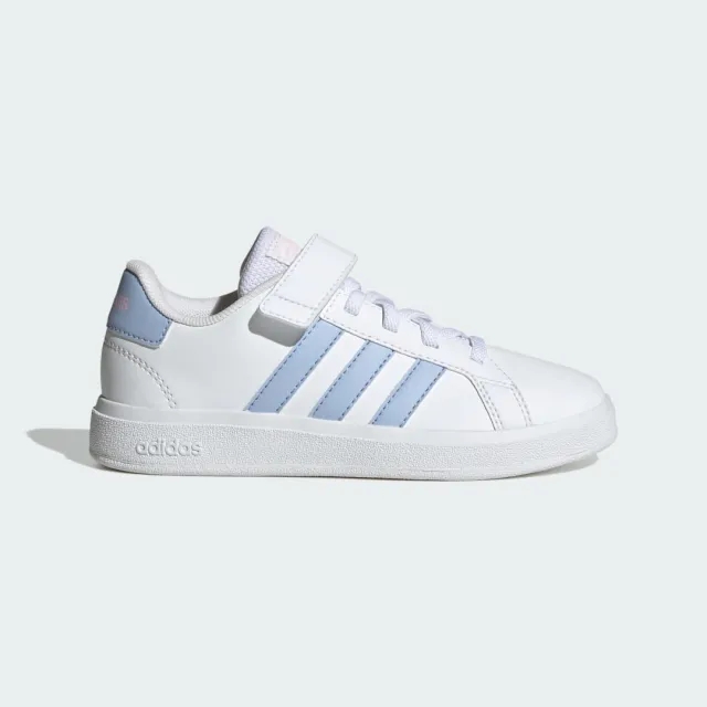 adidas  GRAND COURT 2.0 EL K  girls's Children's Shoes (Trainers) in White
