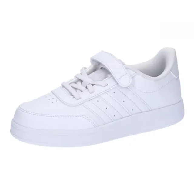 adidas  BREAKNET 2.0 EL C  girls's Children's Shoes (Trainers) in White