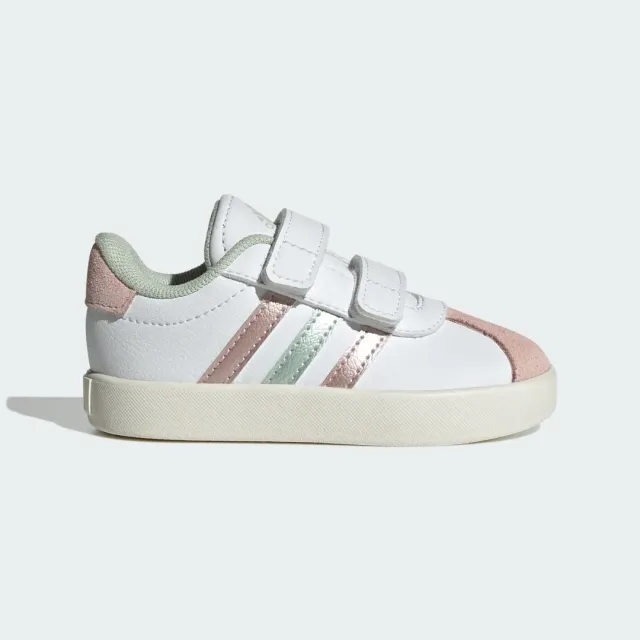 adidas  VL COURT 3.0 CF I  girls's Children's Shoes (Trainers) in White