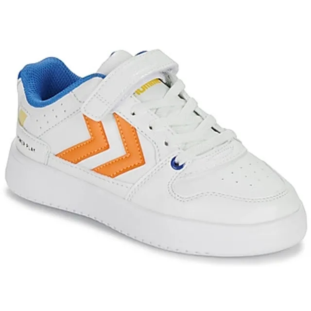 hummel  ST. POWER PLAY JR  boys's Children's Shoes (Trainers) in White