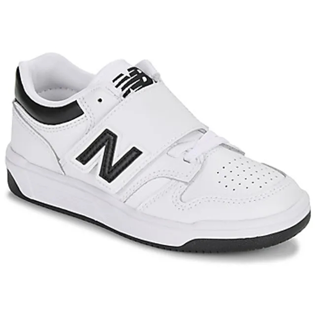 New Balance  480  girls's Children's Shoes (Trainers) in White