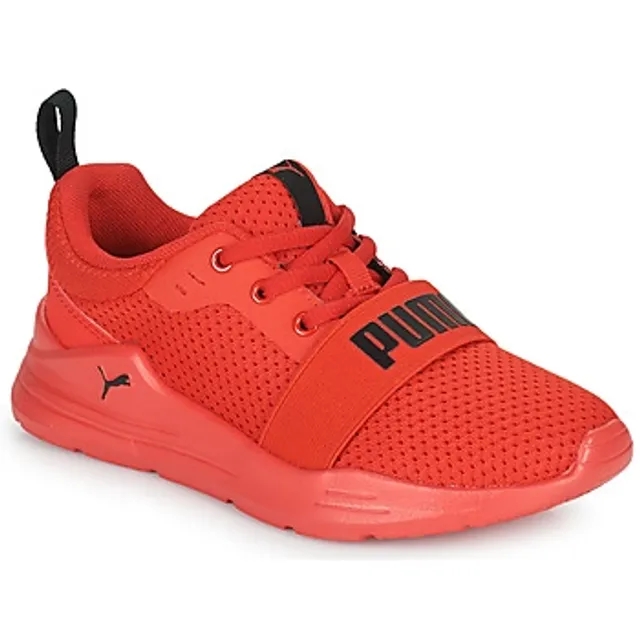 Puma  Wired Run PS  boys's Children's Sports Trainers (Shoes) in Red