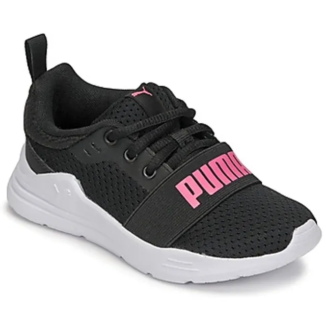 Puma  PS PUMA WIRED RUN V  boys's Children's Shoes (Trainers) in Black