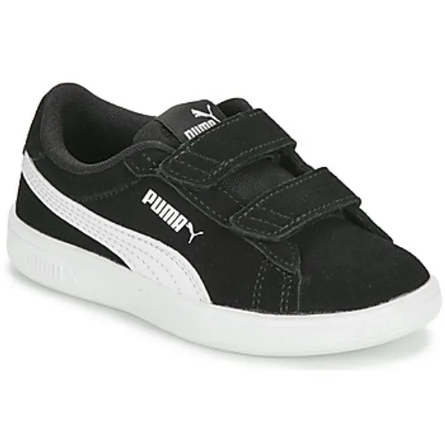 Puma  SMASH 3.0 PS  girls's Children's Shoes (Trainers) in Black