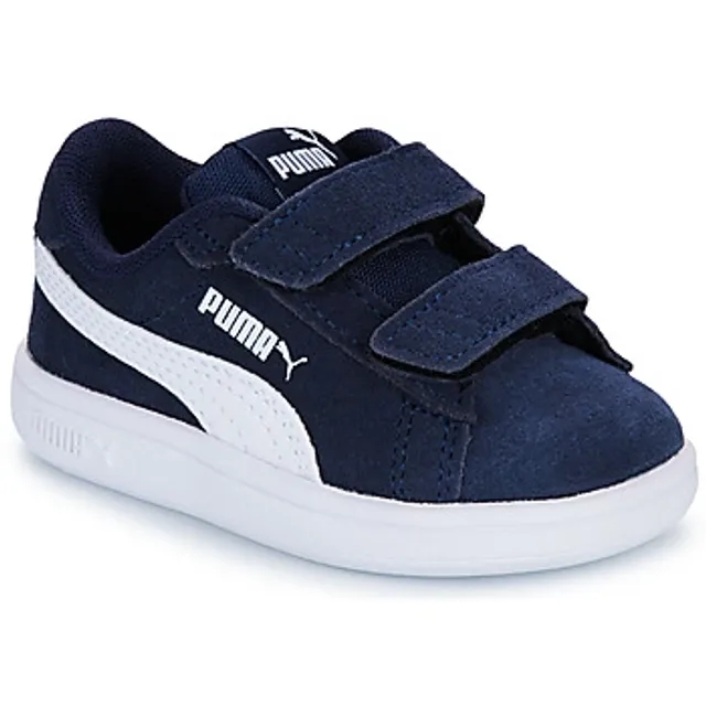 Puma  SMASH 3.0 INF  girls's Children's Shoes (Trainers) in Marine