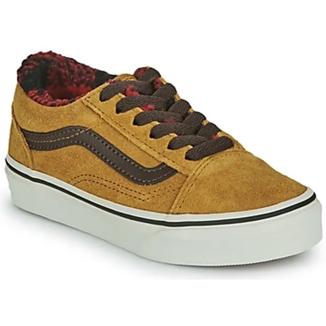 Vans  UY Old Skool  boys's Children's Shoes (Trainers) in Brown