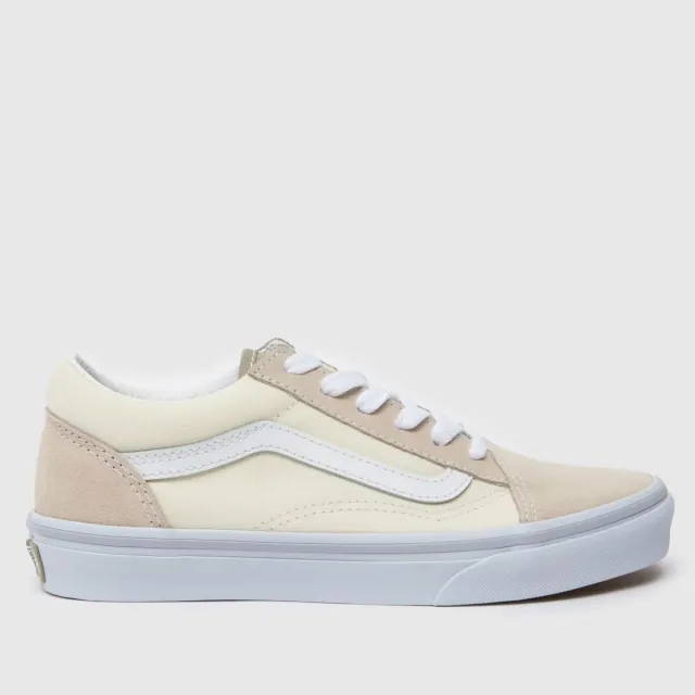 Vans natural old skool Youth trainers