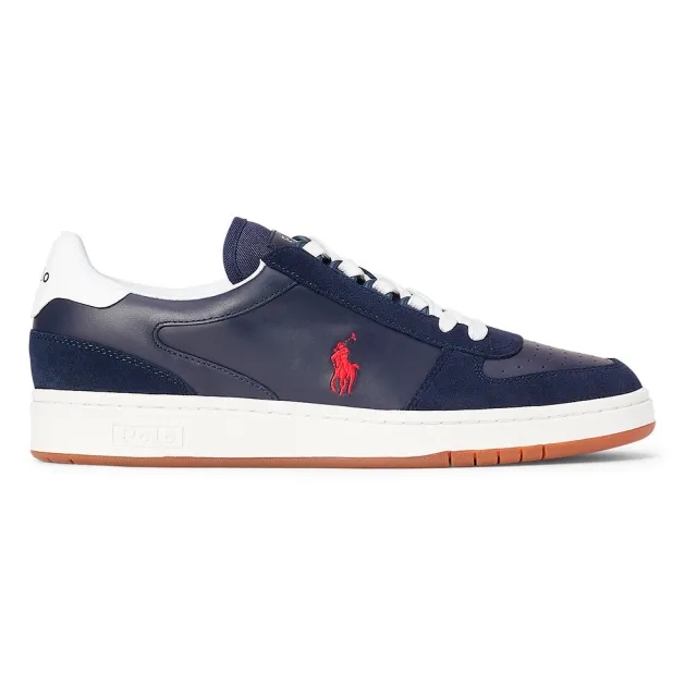 Polo Ralph Lauren Men's Polo Court Leather/Suede Trainers