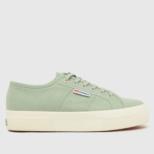 Superga Women's 2740 Canvas Platform Trainers
