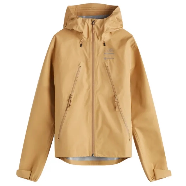 MM6 Maison Margiela Men's x Salomon Sports Jacket Iced Coffee