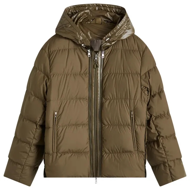 Moncler Men's Garoa Nylon Jacket Brown