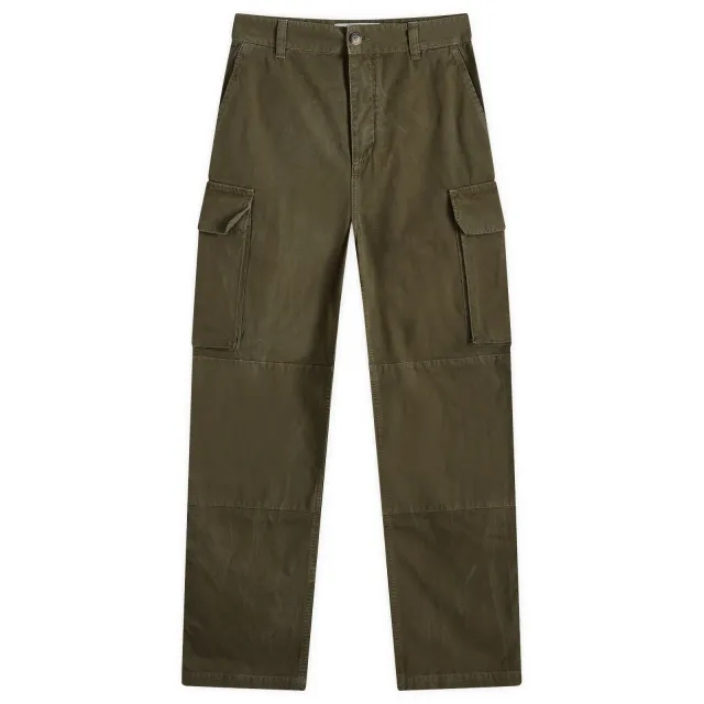 Loewe Men's Cargo Trousers Deep Olive