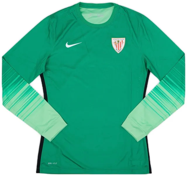 Nike 2015-16 Athletic Bilbao Player Issue GK Shirt - 7/10 - (M)