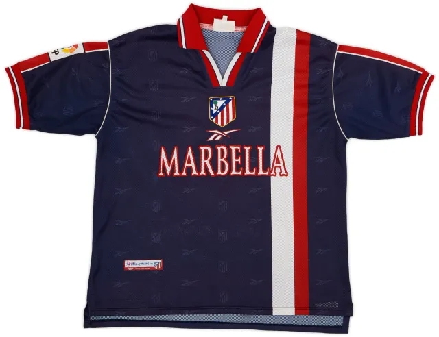 Puma 1998-99 Atletico Madrid Away Shirt - 8/10 - (L)