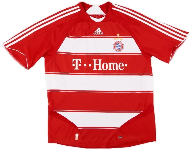 adidas 2008-09 Bayern Munich Home Shirt - 8/10 - (XL)