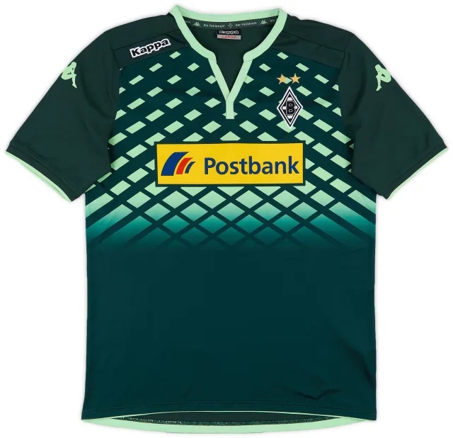 Kappa 2015-16 Borussia Monchengladbach Away Shirt - 8/10 - (L)