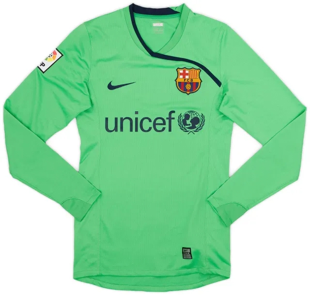 Nike 2008-09 Barcelona GK Shirt - 10/10 - (S)