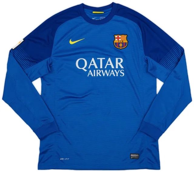 Nike 2013-14 Barcelona GK Shirt - 8/10 - (L)