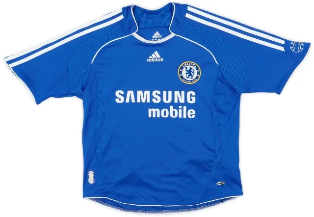 adidas 2006-08 Chelsea Home Shirt - 7/10 - (S.Boys)