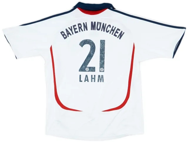 adidas 2006-07 Bayern Munich Away Shirt Lahm #21 - 6/10 - (XL.Boys)