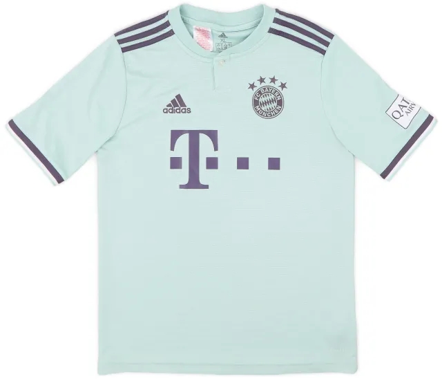 adidas 2018-19 Bayern Munich Away Shirt - 8/10 - (XL.Boys)