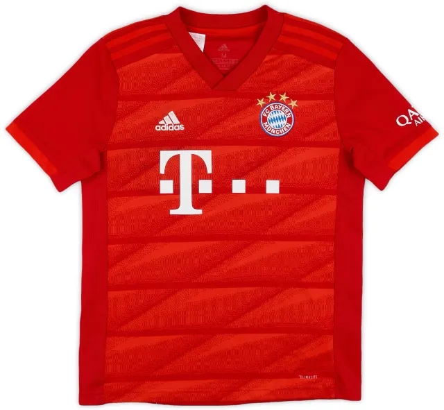 adidas 2019-20 Bayern Munich Home Shirt - 8/10 - (M.Boys)