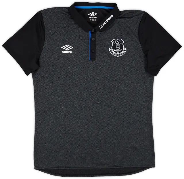 2019-20 Everton Umbro Polo Shirt - 10/10 - (XL)