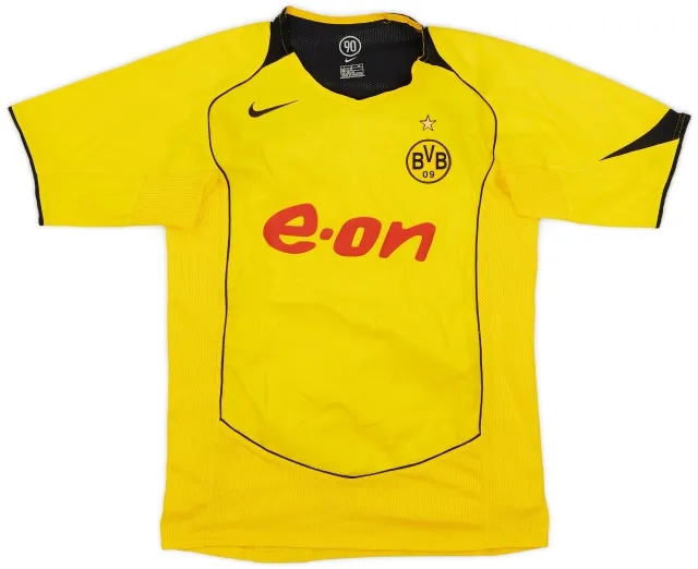 Nike 2004-05 Borussia Dortmund Home Shirt - 6/10 - (L.Boys)
