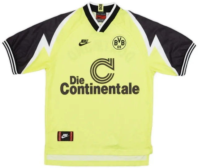 Nike 1995-96 Borussia Dortmund Home Shirt - 7/10 - (S)