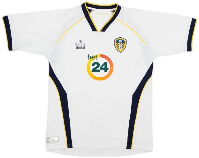 Admiral 2006-07 Leeds United Home Shirt - 6/10 - (XL.Boys)